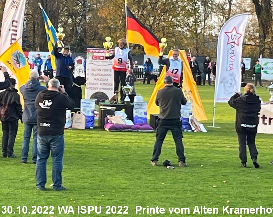 30.10.2022 WA ISPU 2022 Printe vom Alten Kramerhof ,vítězové